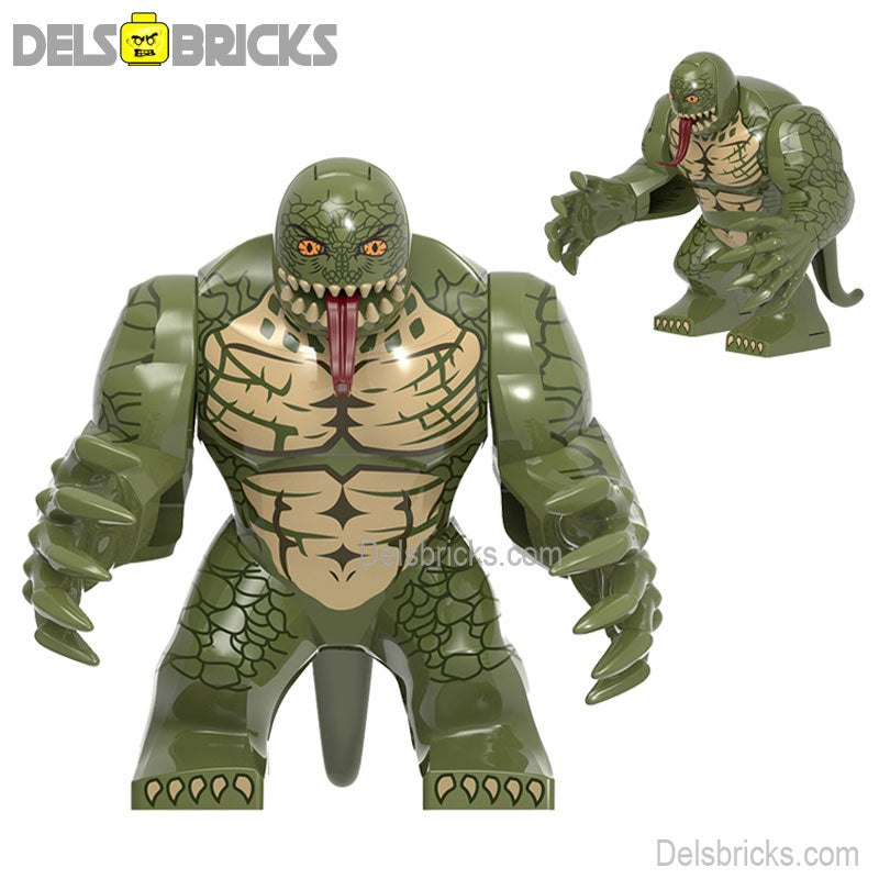 The Lizard from The Amazing Spider-Man (Marvel Spider-Man) - Custom Building Blocks Mini Figures Compatible with LEGO