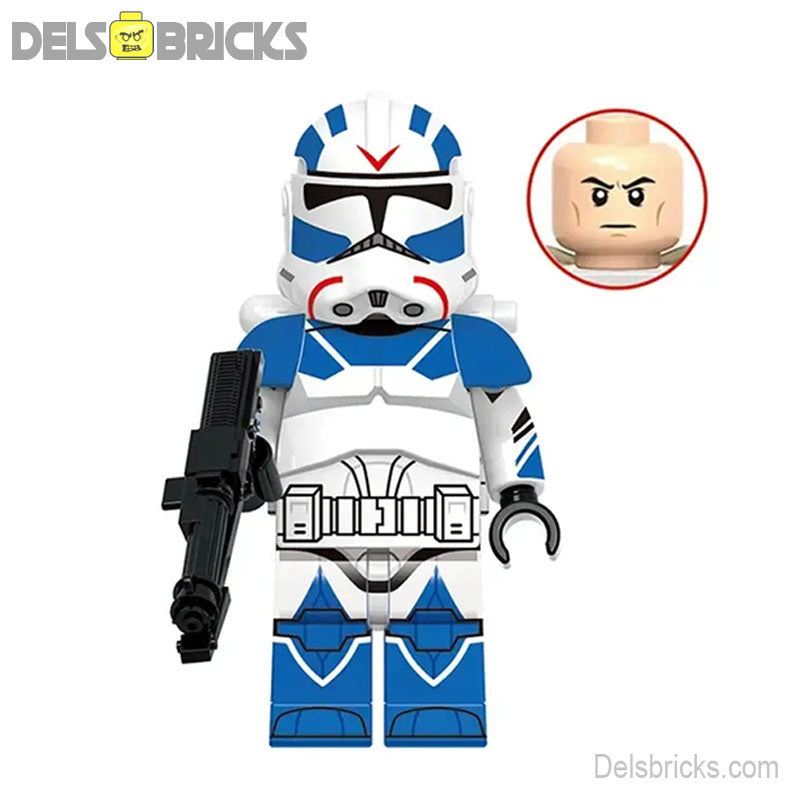 501st Legion Jet Clone Trooper (Star Wars) - Custom Building Blocks Mini Figures Compatible with LEGO