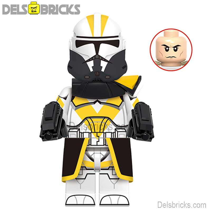 13th Commander Clone Trooper (Star Wars) - Custom Building Blocks Mini Figures Compatible with LEGO