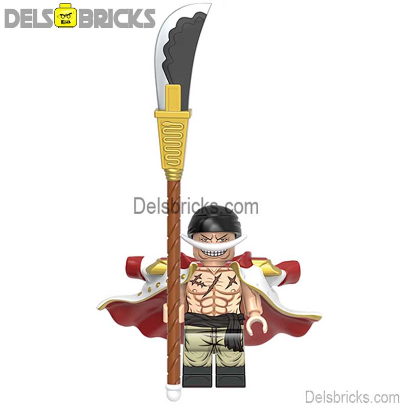 Edward Newgate (One Piece) - Custom Building Blocks Mini Figures Compatible with LEGO