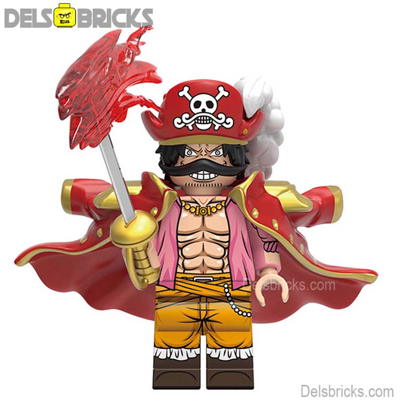 Gol D Roger (One Piece) - Custom Building Blocks Mini Figures Compatible with LEGO