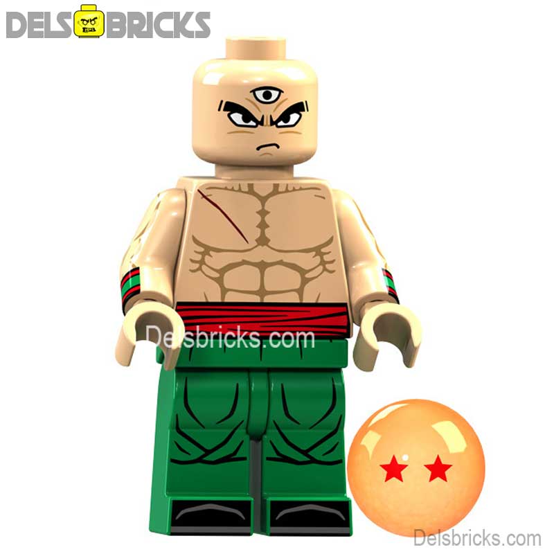 Tien (Dragon Ball Z Super) - Custom Building Blocks Mini Figures Compatible with LEGO