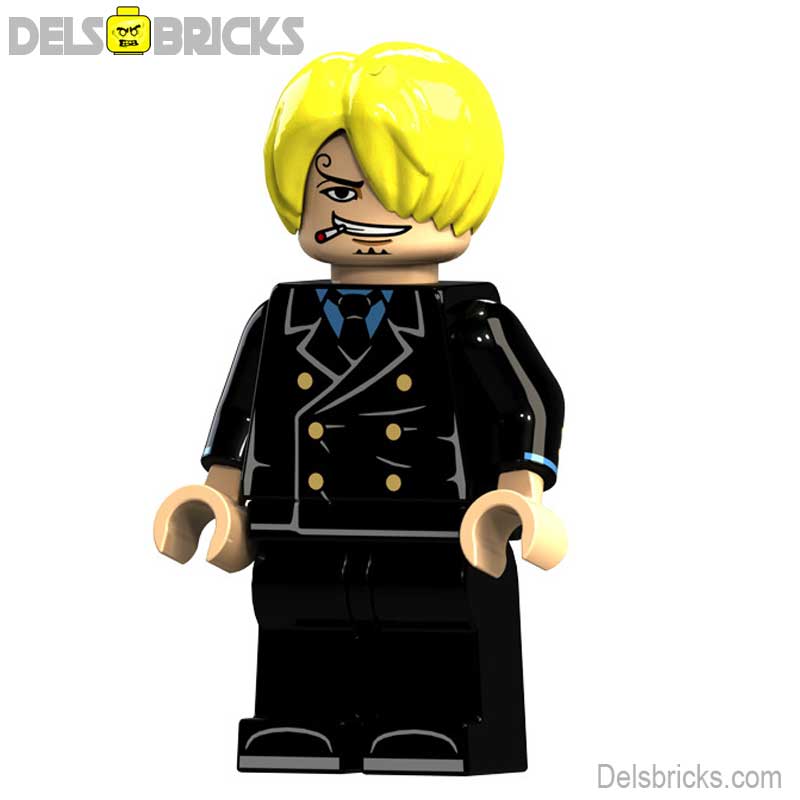 Sanji (One Piece) - Custom Building Blocks Mini Figures Compatible with LEGO