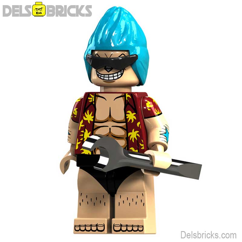 Franky (One Piece) - Custom Building Blocks Mini Figures Compatible with LEGO