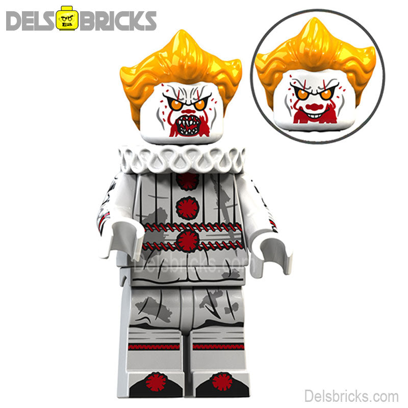 Pennywis (Horror IT) - Custom Building Blocks Mini Figures Compatible with LEGO