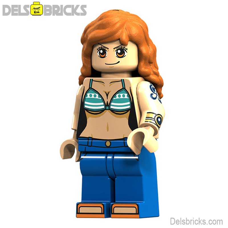 Nami Classic Version (One Piece) - Custom Building Blocks Mini Figures Compatible with LEGO