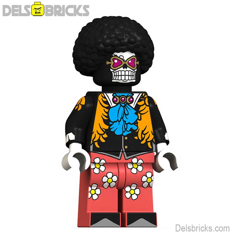 Brook (One Piece) - Custom Building Blocks Mini Figures Compatible with LEGO