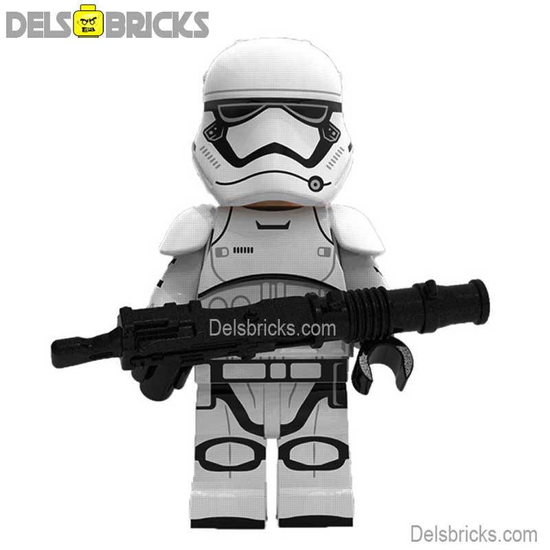 First Order Stormtrooper (Star Wars) - Custom Building Blocks Mini Figures Compatible with LEGO