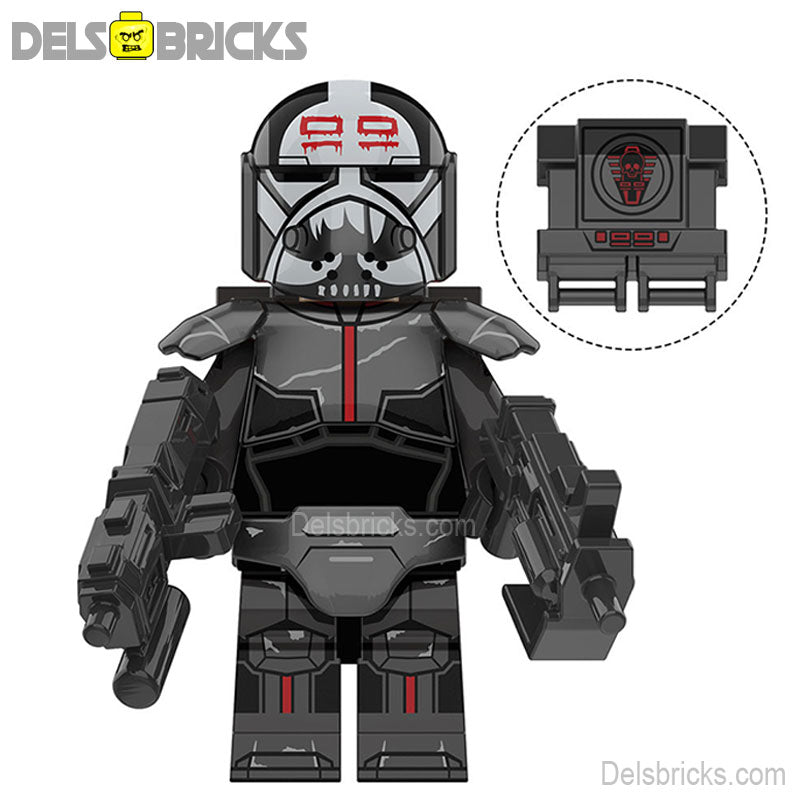 Wrecker The Bad Batch (Star Wars) - Custom Building Blocks Mini Figures Compatible with LEGO