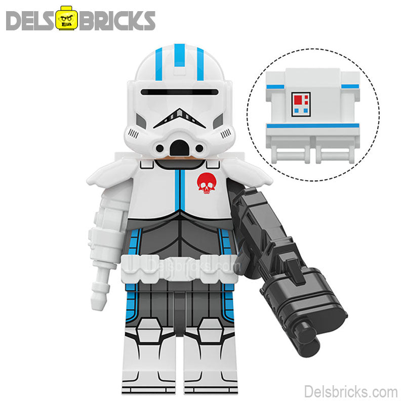 Echo The Bad Batch (Star Wars) - Custom Building Blocks Mini Figures Compatible with LEGO