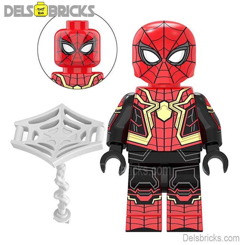 Spider-Man Tom Holland (Marvel Spider-Man) - Custom Building Blocks Mini Figures Compatible with LEGO