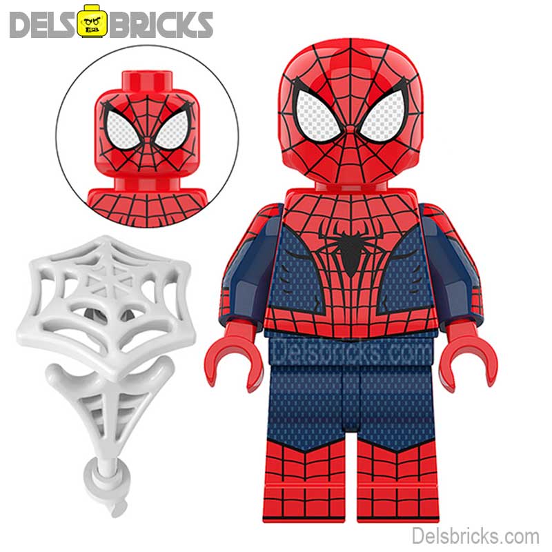 Spider-Man Andrew Garfield (Marvel Spider-Man) - Custom Building Blocks Mini Figures Compatible with LEGO