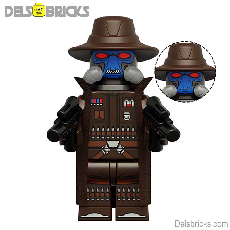 Cad Bane Book of Boba Fett (Star Wars) - Custom Building Blocks Mini Figures Compatible with LEGO