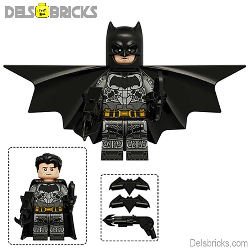 Batman Ben Affleck The Flash (DC) - Custom Building Blocks Mini Figures Compatible with LEGO