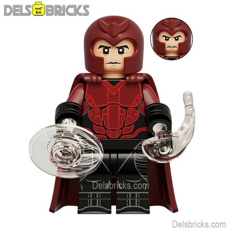 Magneto (Marvel X-Men) - Custom Building Blocks Mini Figures Compatible with LEGO