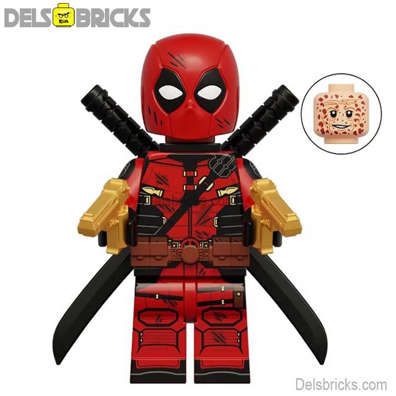 Deadpool (Marvel Deadpool & Wolverine Movie) - Custom Building Blocks Mini Figures Compatible with LEGO