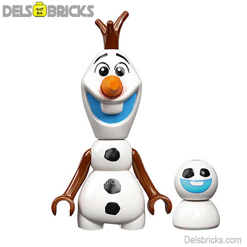 Olaf (Frozen) - Custom Building Blocks Mini Figures Compatible with LEGO