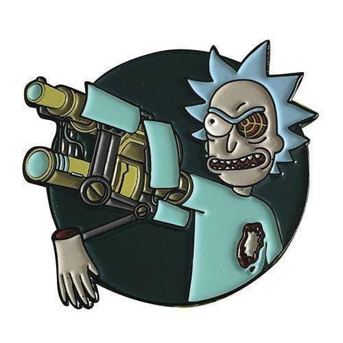 Zen Monkey: Bionic Arm Rick - Rick and Morty Enamel Pin– Display Geek, Inc.