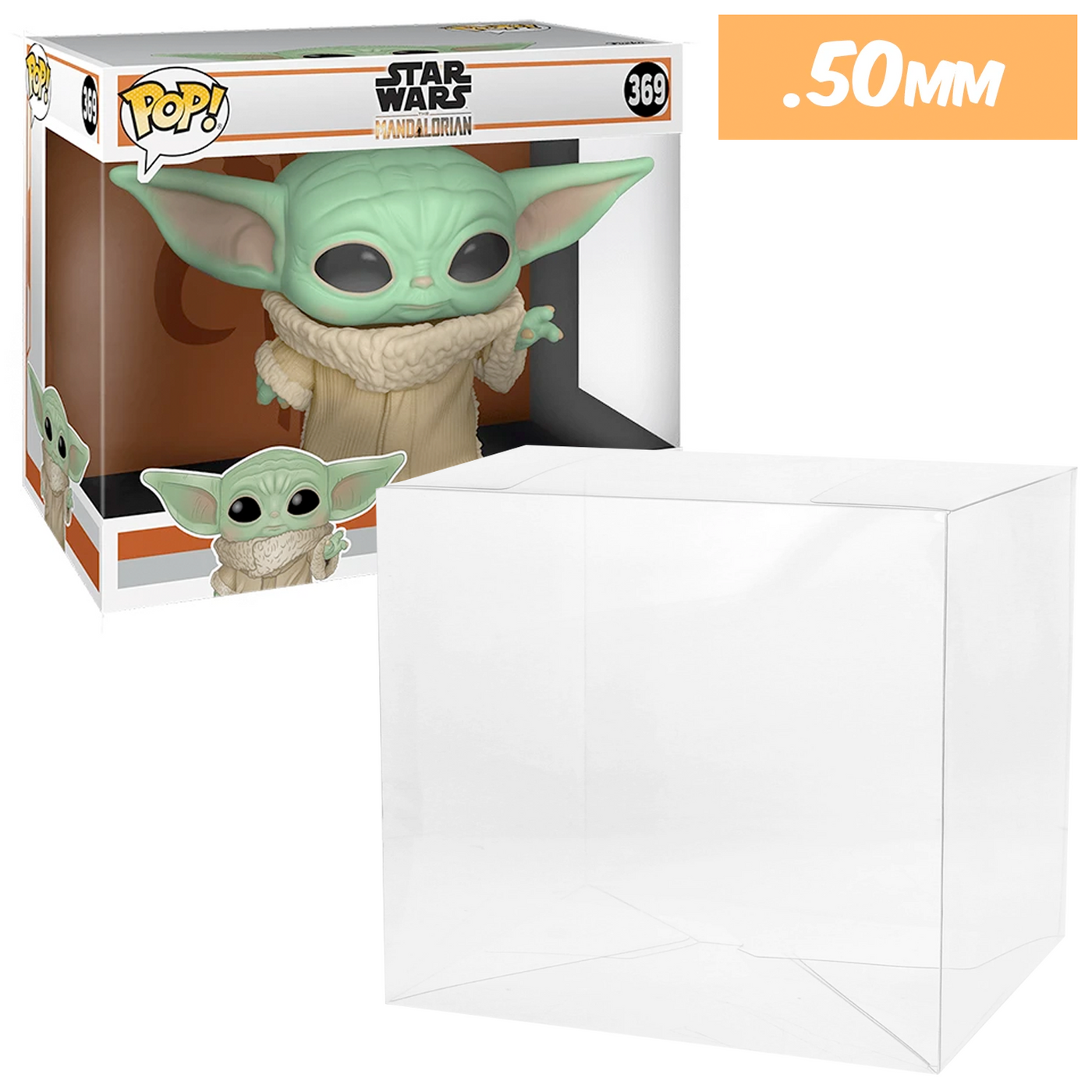 Funko POP! Box Protector - 10 Inch UV & Scratch Resistant (0.50mm Thick) For Mickey Mouse & More