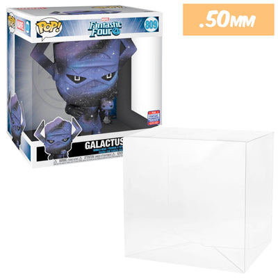 virtual funkon galactus wide 10 inch best funko pop protectors thick strong uv scratch flat top stack vinyl display geek plastic shield vaulted eco armor fits collect protect display case kollector protector