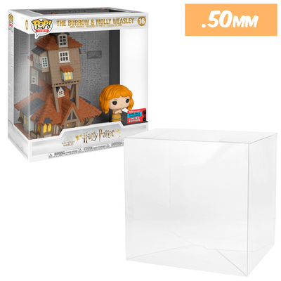 the burrow molly weasley town best funko pop protectors thick strong uv scratch flat top stack vinyl display geek plastic shield vaulted eco armor fits collect protect display case kollector protector