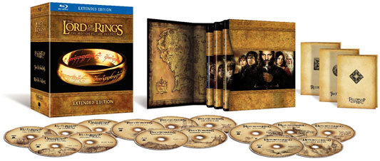 Lord of the Rings Extended Edition Blu-ray