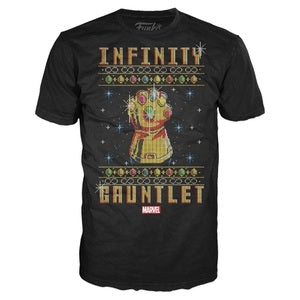 Marvel - Infinity Gauntlet Ugly Christmas Sweater T-Shirt SIZE XL - Display Geek