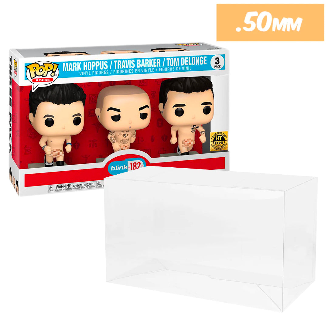 3 PACK SUPERMAN Pop Protectors for Funko (50mm thick) 6.25h x 10.25w x–  Display Geek, Inc.