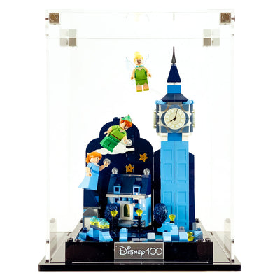 LEGO 43232 - 3mm thick Custom Acrylic Display Case for Peter Pan & Wendy’s Flight Over London (9.5h x 7w x 7d) by Display Geek Flying Box 3mm thick dust and dirt protection