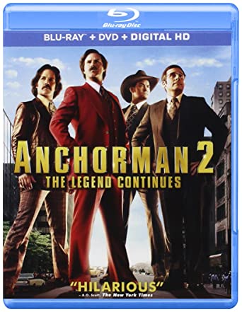 Anchorman 2 Blu-ray