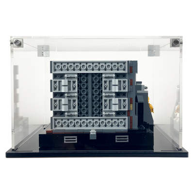 LEGO 75339 - 3mm thick Custom Acrylic Display Case for Death Star Trash Compactor (5.5h x 10w x 8d) by Display Geek Flying Box 3mm thick dust and dirt protection