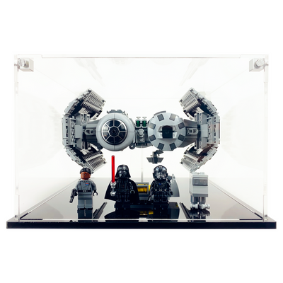 LEGO 75347 - 3mm thick Custom Acrylic Display Case for TIE Bomber (6h x 9w x 10d) by Display Geek Flying Box 3mm thick dust and dirt protection