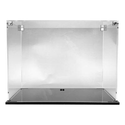 Display Geek Flying Box 3mm Thick Custom Acrylic Display Case for LEGO 75353 Endor Speeder Chase (9h x 12w x 8d)