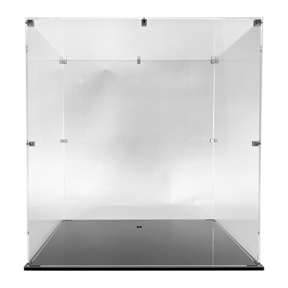 Display Geek Flying Box 3mm Thick Custom Acrylic Display Case for LEGO 76215 Black Panther Bust (19h x 18w x 13d)