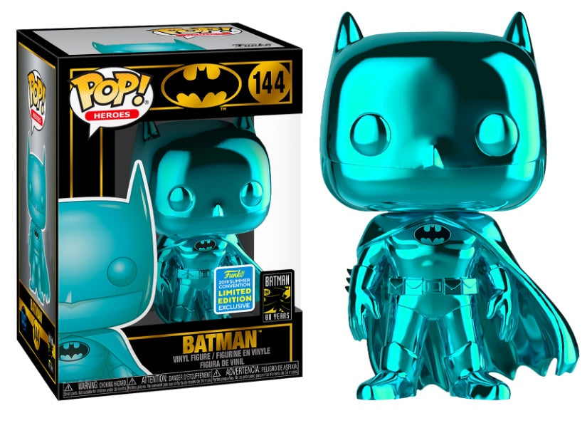 Batman Teal Chrome (Shared) *8/10 box*