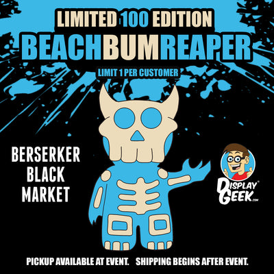 Berserker Black Market Beach Bum Reaper Figure LE 100