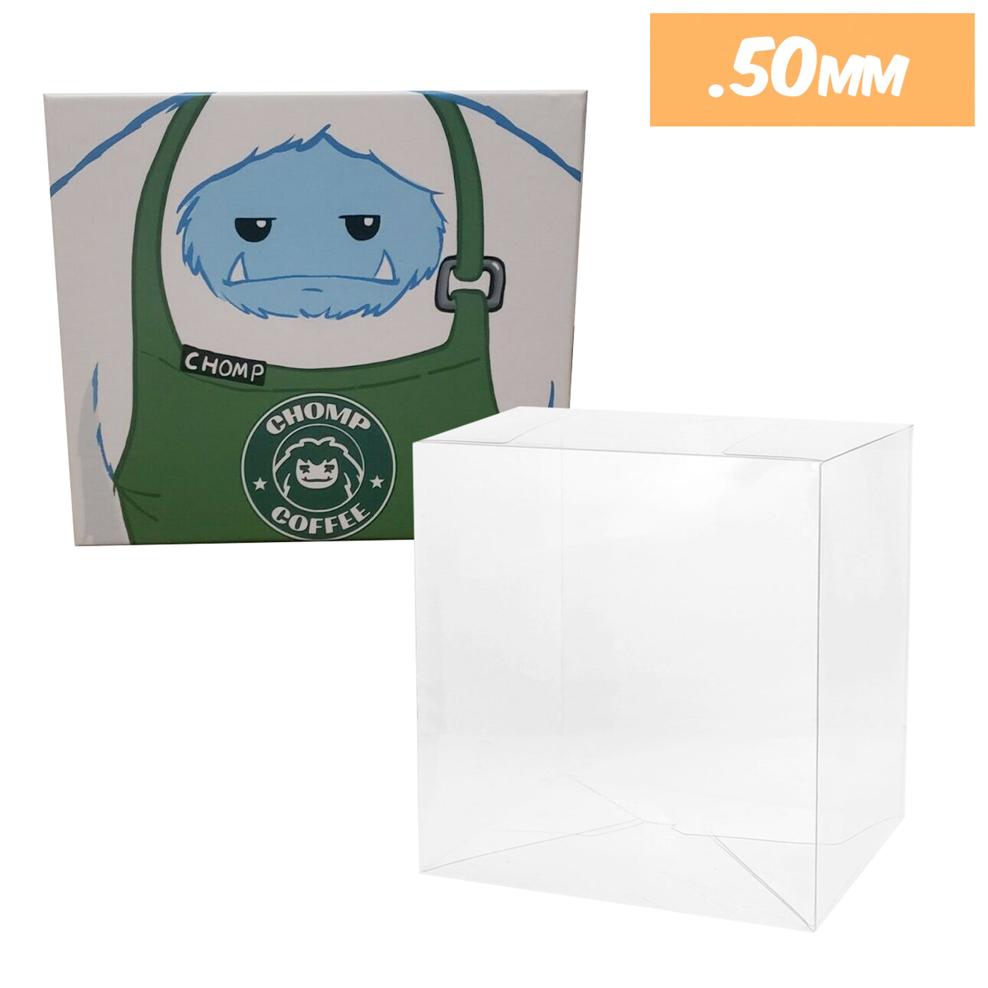 CHOMP BARISTA Protectors for Abominable Toys Vinyl Collectible Figures (50mm thick) 6.5h x 7.75w x 5d