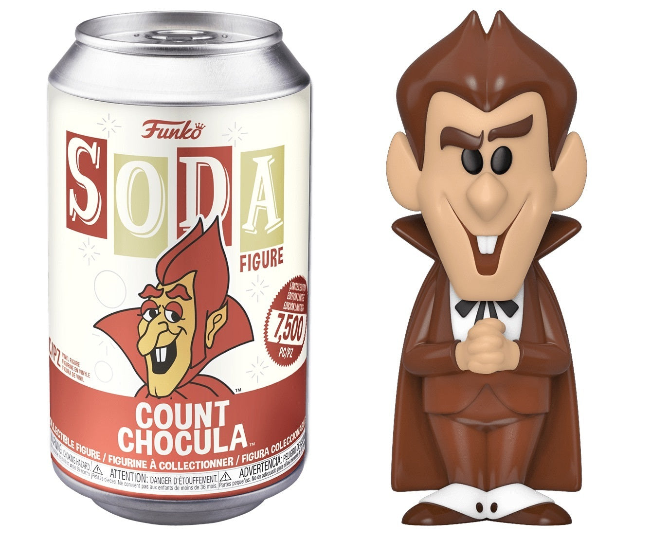 Funko Soda Ad Icons Cereal Monsters Count Chocula Common Vinyl Toy Art Figure
