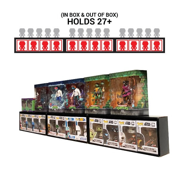 Geek Displays Display for Funko Pop Vinyl Toys, Display Geek Original Pop Shelf ECO ...