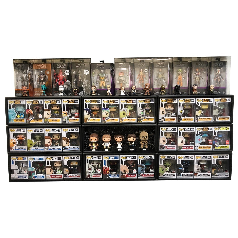 Geek Displays Display for Funko Pop Vinyl Toys, Display Geek Original Pop Shelf ECO ...