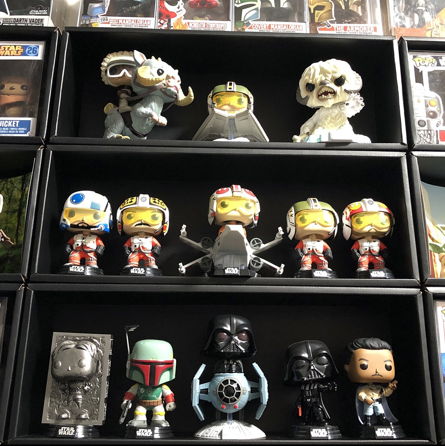 Geek Displays Funko Pop Out of Box Display Shelf for Lightweight Vinyl Toys | Display ...