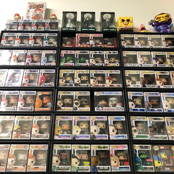 Geek Displays Display for Funko Pop Vinyl Toys, Display Geek Original Pop Shelf ECO ...