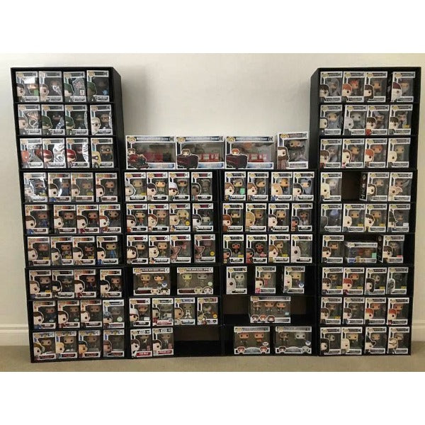 Geek Displays CLASSIC - Display Case for Funko Pops, Wall Mountable & Stackable Toy ...