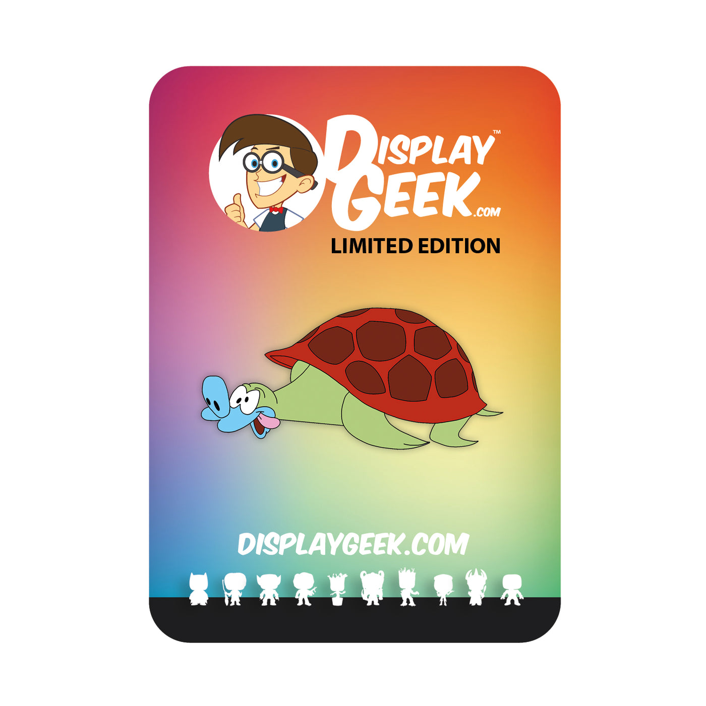 Turtlestimpy Collectible Soft Enamel Pin - Display Geek