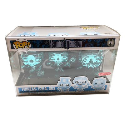 haunted mansion chrome 3 pack best funko pop protectors thick strong uv scratch flat top stack vinyl display geek plastic shield vaulted eco armor fits collect protect display case kollector protector