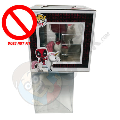 pop deluxe best funko pop protectors thick strong uv scratch flat top stack vinyl display geek plastic shield vaulted eco armor fits collect protect display case kollector protector