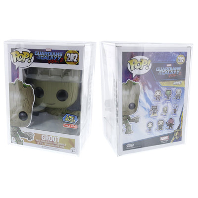 9 INCH Pop Protectors for Funko (50mm thick) 11.25h X 8.5w X 6.5d