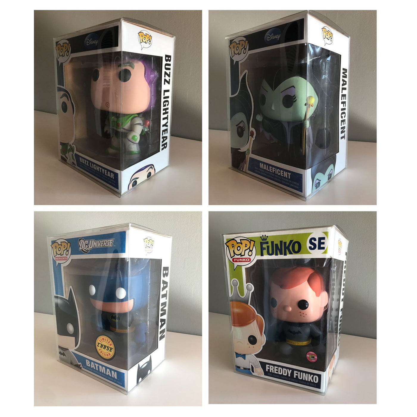 9 INCH Pop Protectors for Funko (50mm thick) 11.25h X 8.5w X 6.5d