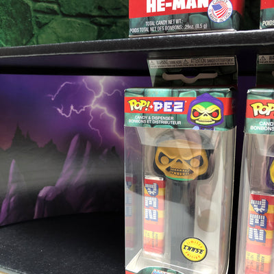 **BACK IN STOCK MAY 13TH** MOTU CASTLE - Display Case for Funko Pops with 3 Backdrop Inserts, Corrugated Cardboard - Display Geek