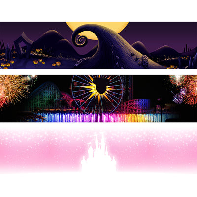 DISNEY - Backdrop Inserts for CLASSIC Display Geek Shelves (Limited Edition) - Display Geek